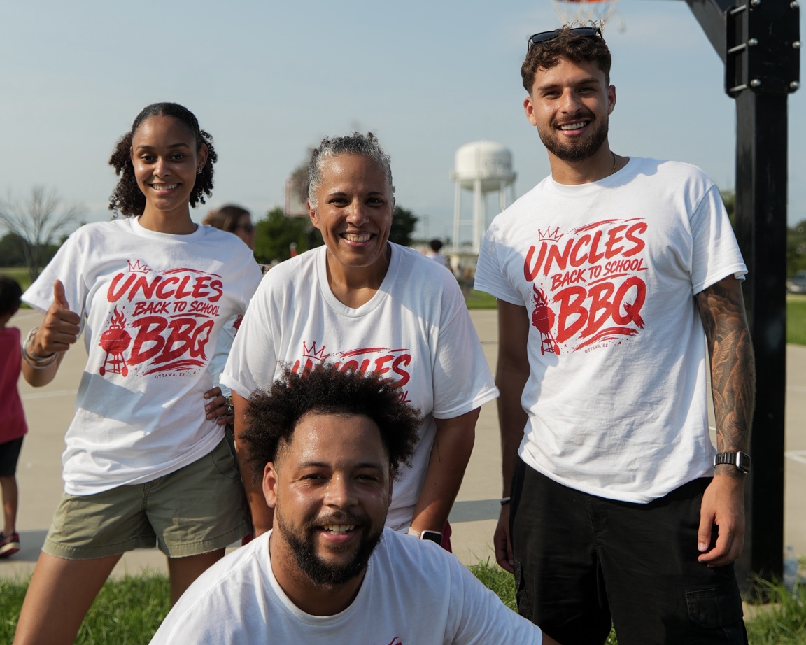 Kirk's Real Estate Group team together at a community back-to-school BBQ